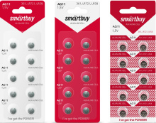 Бат час G11 (361 LR721 LR58) SmartBuy 10xBL (200)