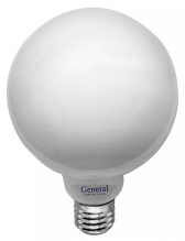 Лампа фил шар G95  8Вт Е27 2700К 810Лм General матов (5)