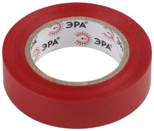 Изолента Эра 15мм х 10м красный (10/500)