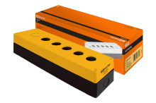 Kорпус TDM КП105(6) для кнопок 5-6мест желтый (1)