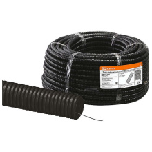 Труба гофр ПНД 40мм черный TDM (25)