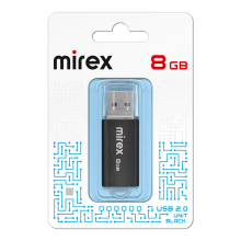 Флэш-диск Mirex  8GB Unit черный
