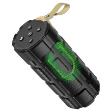 Колонка порт Bt Hoco HC7 10Вт акк 2400мАч FM/MP3(microSD/USB)/AUX/TWS/LED-подсветка чёрный (1/30)