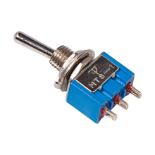 Тумблер Rexant микро 3А вкл-выкл-вкл 1полюс 3контакта (10)