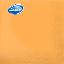 Салфетки Лилия 33х33 2сл 20шт Желтый (15)