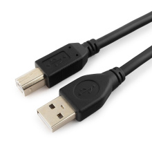 Каб. USB AM-BM 4.5 м Cablexpert PRO 2феррит.кольца черный пакет (100)