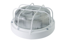 Св-к Е27 герм НПП03-100-103 100Вт D210x100мм IP65 TDM решетка белый (12)
