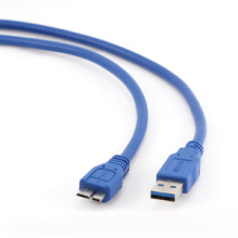 Каб USB3.0-microB3.0 1.8м Cablexpert синий (100)