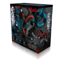 Гарнитура полнораз игровая SmartBuy 9740 Rush Aspid 1.8м чёрный/красный (20)