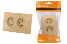 Розетка TDM Таймыр 2-ая сосна б/з (10/100)