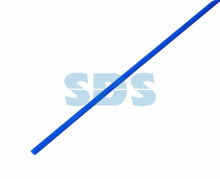 Трубка термоусадочная ТУТнг 3/1.5мм синий 1м Rexant (50)