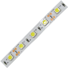 Лента диод 12В IP20 14.4Вт/м 6000К 5050 60LED/м 1080Лм/м 10мм 50м Ecola Pro (10)