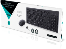 Набор SmartBuy б/пров ONE 250288AG клав+мышь черный (20)
