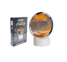 Св-к декор Старт Sands  1LED 3хR6/USB оранжевый (6)