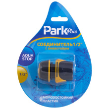 Соединитель 1/2 аквастоп DY8011DL ABS блистер Park (34)