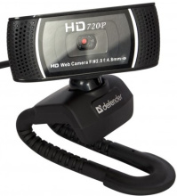 Веб-камера Defender G-lens 2597 HD720p 2-12МПикс автофокус автослежение