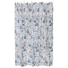 Штора д/ванной 180x180см ПЭ крючки Листья SC-PE-07 (12)