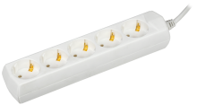 Удл 5гн  1.5м c/з 2500Вт ПВС 3х1мм² Generica У05 (40)