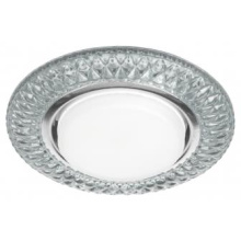 Св-к точ GX53 Эра DK LD23 SL/WH прозр подсв d123/90мм (50)