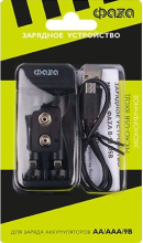 З/у Фаzа B-50USB (б/акк, 2*R3/R6,9V) (40)