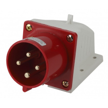 Вилка 524 стац 3Р+PЕ 32А 380В IP44 Эра (10)