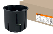 Подрозетник TDM D73х73мм лапки саморезы (96)