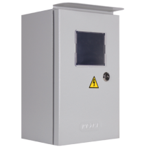 Щит ЩУ-1Н-6 IP55 DIN окно козырек планки 290х190х140 с замком КРЗМИ (4)