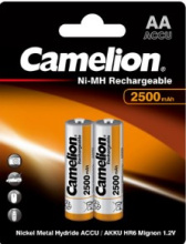 Акк NiMh R 6 2500мАч Camelion 2xBL (24/384)