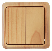 Выкл. IEK Октава 2кл. сосна (36/432)