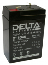 акк. Delta VRLA 6- 4.5 (6В, 4.5А*ч) (20)