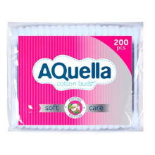 Ватные палочки AQUELLA п/э 200шт (48)