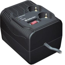 Стаб напряж Defender AVR Typhoon 1000 320Вт 2 розетки чёрный (4)
