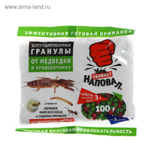 Гранулы от медведки и проволочника Наповал 100г (60)