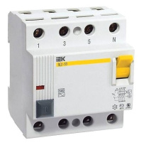 УЗО 4P  32A  30мА IEK ВД1-63 (2/24)*