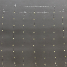 Гирлянда Дождь из росы 3х3м USB ДУ крючки теплый белый IP20 Neon-Night