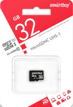 micro-SD Smart Buy 32GB Class10 UHS-I (SDHC)