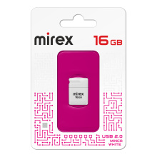 Флэш-диск Mirex 16GB Minca белый
