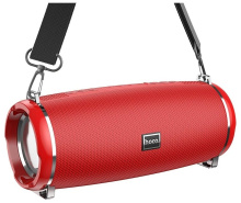 Колонка порт Bt Hoco HC2 10Вт акк 2400мАч FM/MP3(microSD/USB)/AUX/TWS/LED красный (1/5/30)