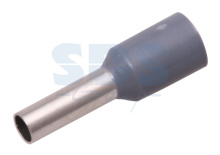 Наконечник штыр втул изол  4мм²-18 НШВи серый 100шт Rexant (100)