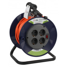 Удл-катушка 4гн 20м с/з выкл ПВС 1300Вт 3x0.75мм² пластик Эра (2)