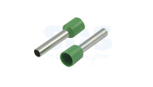 Наконечник штыр втул изол  6мм²-18 НШВи зеленый 100шт Rexant (100)