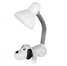 Св-к наст Е27 Camelion KD-387 C01 Пёс белый 40Вт (16)