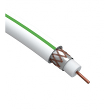 Кабель SAT 703 B 75Ом Cu/(оплётка Cu 75%) PVC белый 100м Эра (1)