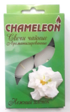 Свечи чайные в гильзе арома 1,5см d37,5 10гх6шт Хлопок (20)*