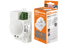Датчик движения TDM ДДМ-01 1200Вт 360° 8м IP20 белый (100)