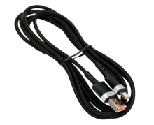 Каб USB-TypeC 1.8м Cablexpert 6A 66Вт QC3.0 медь чёрный пакет (1/200)
