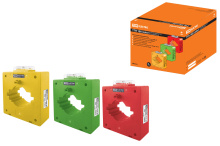 Трансформатор TDM ТТН100 2000/5 15VA 0,5 (3шт color) межповерочный интервал 8лет даты поверки12.2017