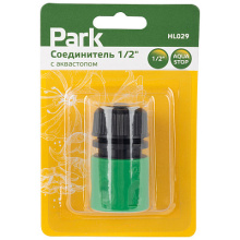 Соединитель 1/2 аквастоп HL029 блистер Park (50)