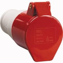 Розетка 215 перен. 3Р+РЕ+N 16А 380В IP44 IEK (10)