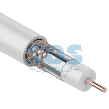 Кабель RG-6U+Cu 75 Ом Cu/Al/Cu 64% Rexant белый (100/600)